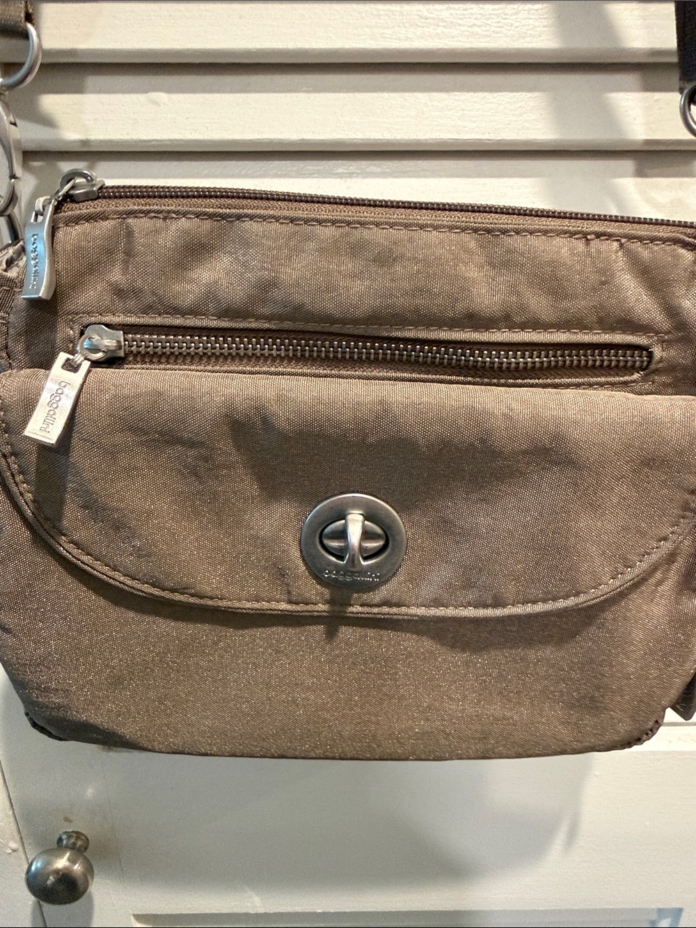 Baggalini Calais Crossbody Messenger Bag by - Picture 2 of 10